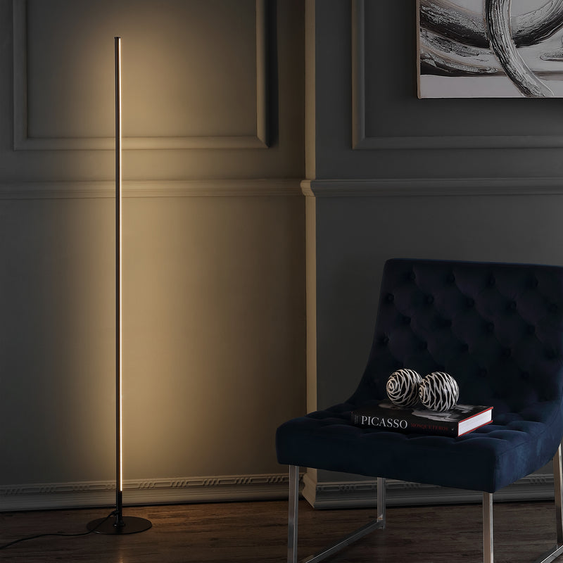 Jonathan Y Iris 59.5" LED Integrated Floor Lamp
