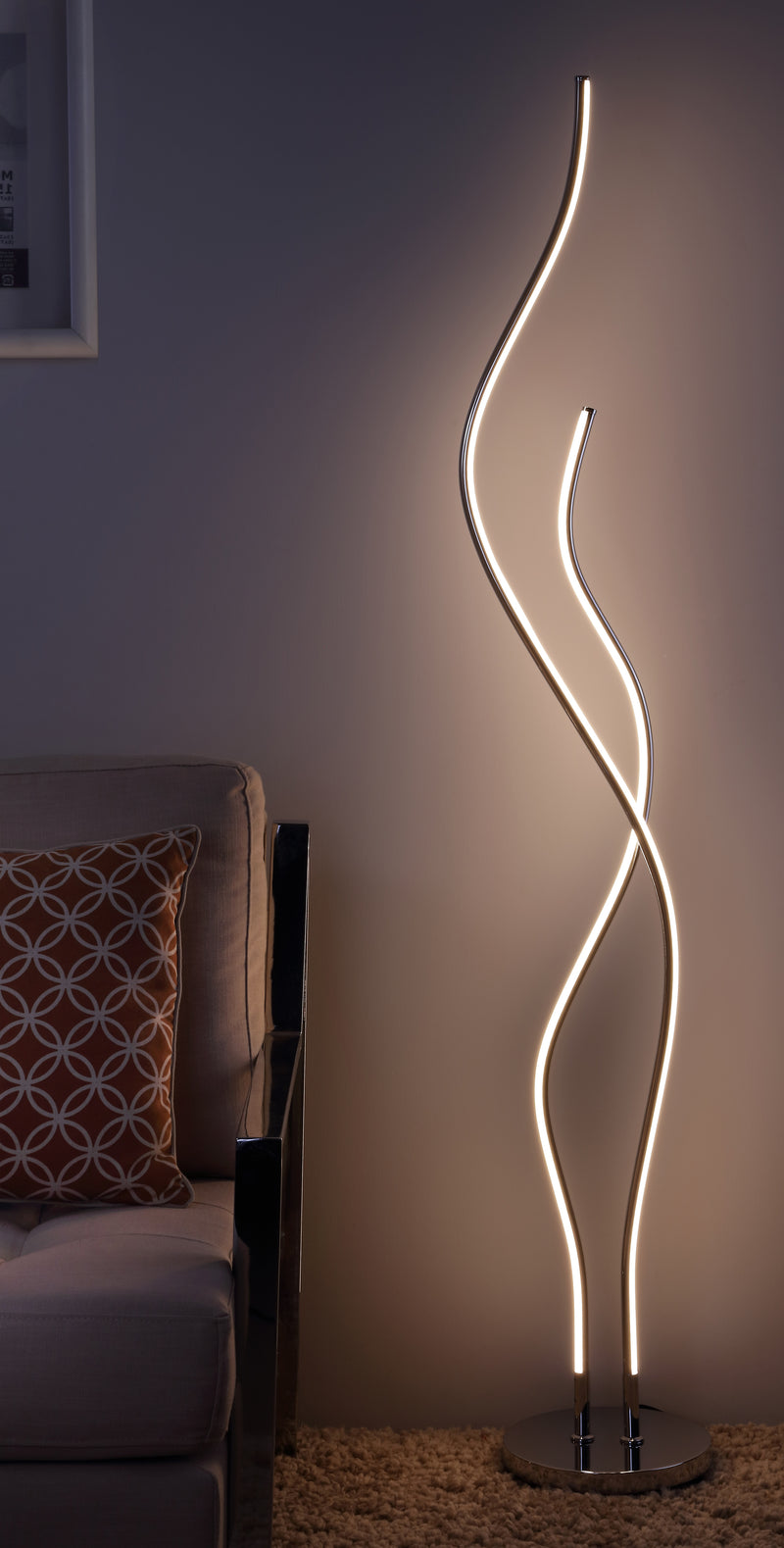 Jonathan Y Cairo 63.75" LED Integrated Floor Lamp