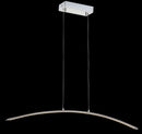 Jonathan Y Roxanna 41.5" Dimmable Adjustable Integrated LED Metal Linear Pendant