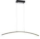 Jonathan Y Roxanna 41.5" Dimmable Adjustable Integrated LED Metal Linear Pendant