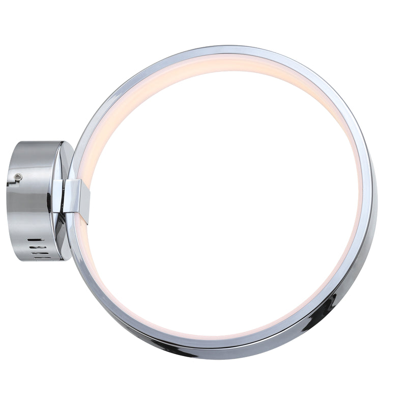 Jonathan Y Nathaniel 12.25" Dimmable Integrated LED Metal Wall Sconce