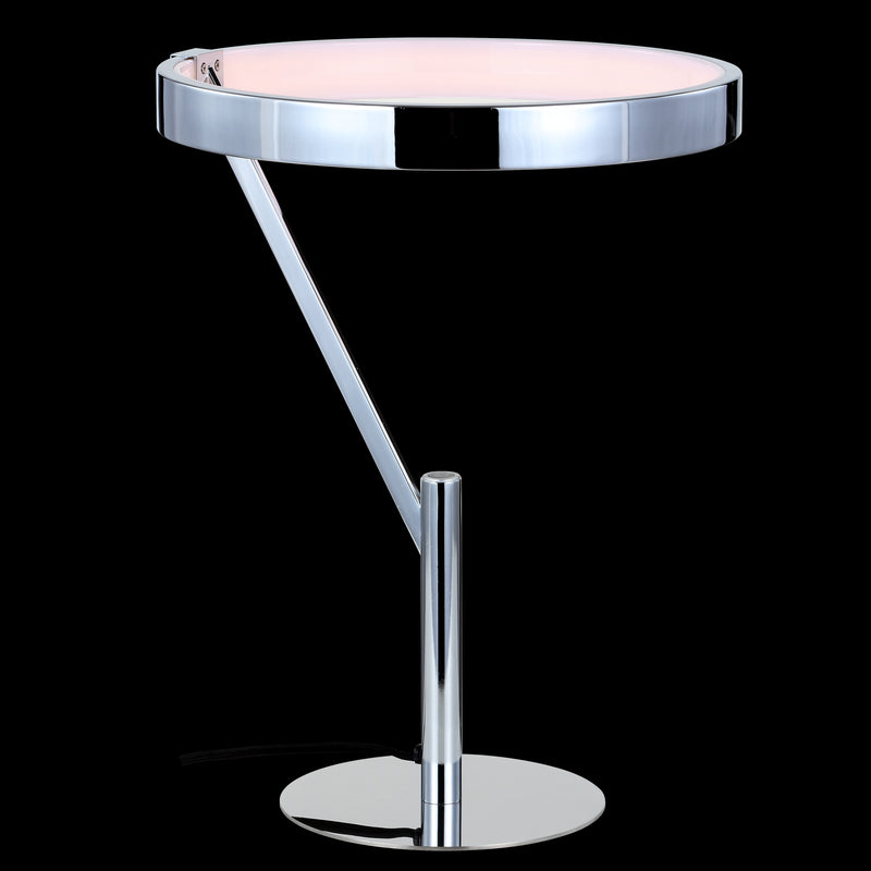 Jonathan Y Owen 18" Integrated LED Metal Table Lamp