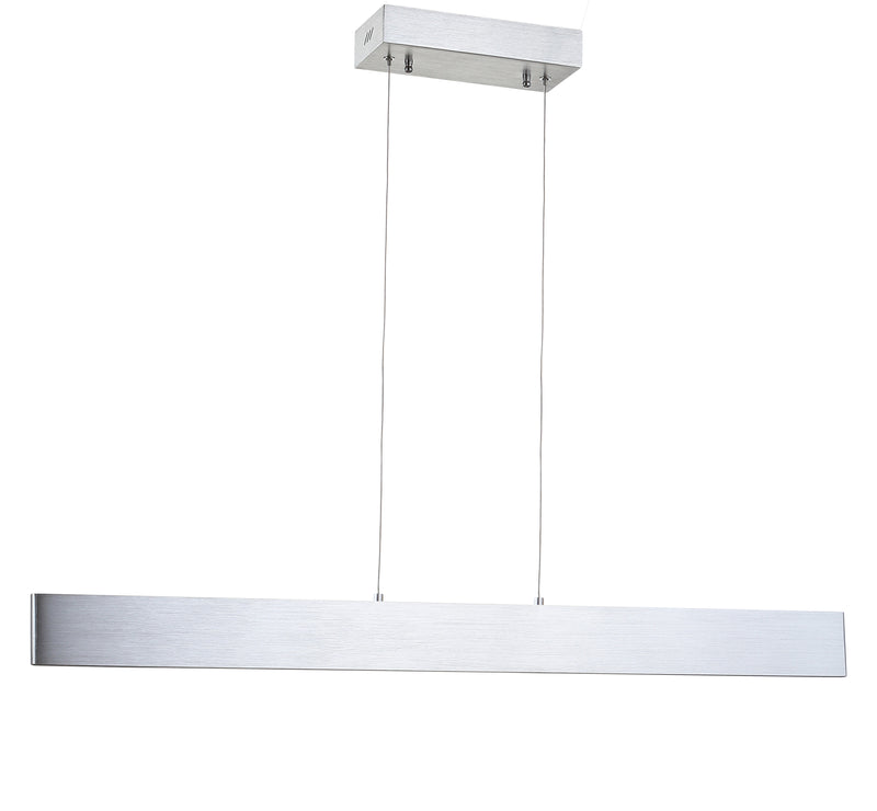 Jonathan Y Draper 40" Dimmable Adjustable Integrated LED Metal Linear Pendant