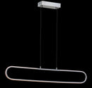 Jonathan Y Ned 39" Dimmable Adjustable Integrated LED Metal Linear Pendant