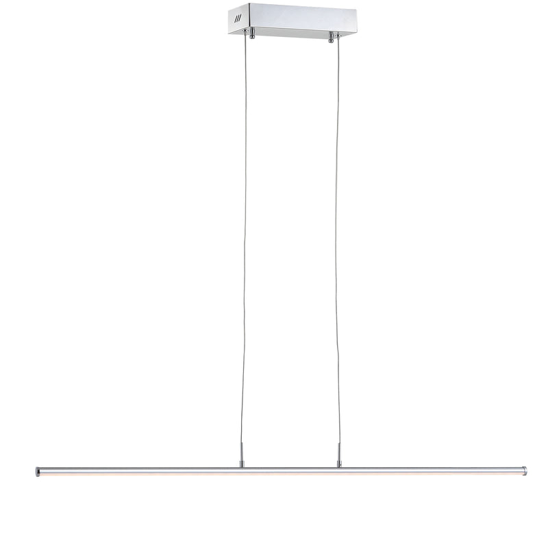 Jonathan Y Conley 39.5" Dimmable Adjustable Integrated LED Metal Linear Pendant