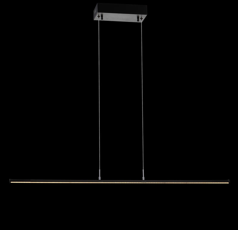 Jonathan Y Conley 39.5" Dimmable Adjustable Integrated LED Metal Linear Pendant