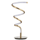 Jonathan Y Scribble 19.75" Modern Dimmable Metal Integrated LED Table Lamp