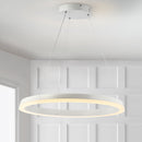 Jonathan Y Baxter 23.5" Integrated LED Metal Hoop Pendant