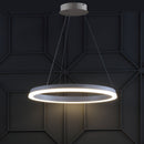 Jonathan Y Baxter 23.5" Integrated LED Metal Hoop Pendant