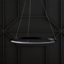 Jonathan Y Bradley 15.7" Round Integrated LED Metal Chandelier