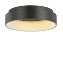 Jonathan Y Ring 17.7" Integrated LED Metal Flush Mount Ceiling Light