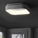Jonathan Y Rafael 17.7" Integrated LED Metal Flush Mount Ceiling Light