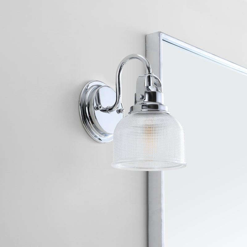 Jonathan Y Virginia 5.75" 1-light Metal/Glass LED Vanity Light