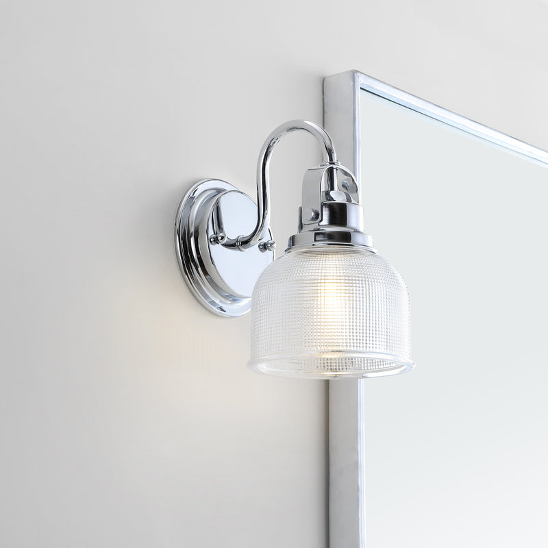 Jonathan Y Virginia 5.75" 1-light Metal/Glass LED Vanity Light