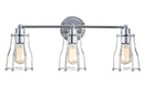 Jonathan Y Evelyn 24" 3-light Metal Vanity Light