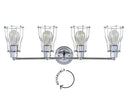 Jonathan Y Evelyn 29.5" 4-light Metal Vanity Light
