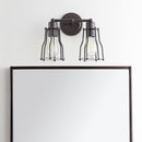 Jonathan Y Florence 12.5" 2-light Metal Vanity Light