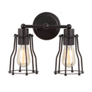 Jonathan Y Florence 12.5" 2-light Metal Vanity Light
