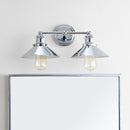 Jonathan Y June 17.5" 2-light Metal Vanity Light