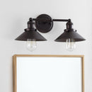 Jonathan Y July 17.5" 2-light Metal Vanity Light