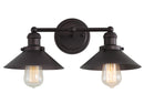 Jonathan Y July 17.5" 2-light Metal Vanity Light