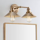 Jonathan Y August 17.5" 2-light Metal Vanity Light
