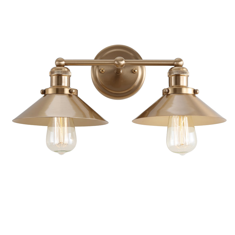 Jonathan Y August 17.5" 2-light Metal Vanity Light