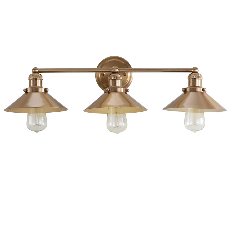 Jonathan Y August 26.5" 3-light Metal Vanity Light