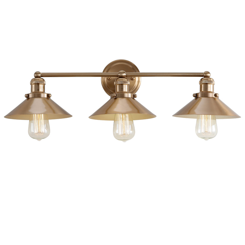 Jonathan Y August 26.5" 3-light Metal Vanity Light