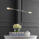 Jonathan Y Turing 30.5" Adjustable Metal LED Linear Pendant