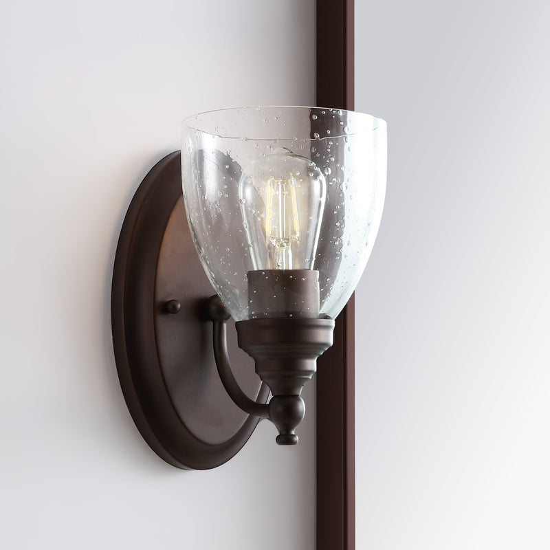 Jonathan Y Marais 5.5" Metal/Glass LED Wall Sconce