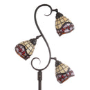 Jonathan Y Walker Tiffany-Style 70.5" Multi-Light LED Floor Lamp