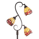 Jonathan Y Walker Tiffany-Style 70.5" Multi-Light LED Floor Lamp