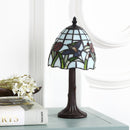 Jonathan Y Hummingbird Tiffany-Style 12" LED Table Lamp