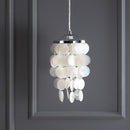 Jonathan Y Cayla 7" Seashell LED Chandelier Pendant