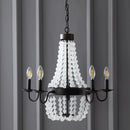 Jonathan Y Nova 5-Light 21.5" Acrylic Beaded LED Chandelier