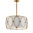 Jonathan Y Violetta 3-Light 19" Metal LED Pendant