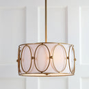 Jonathan Y Violetta 3-Light 19" Metal LED Pendant