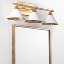 Jonathan Y Yvette 3-Light 25" Metal Vanity Wall Light