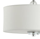 Jonathan Y Marc 15" Metal/Crystal LED Semi-Flush Mount