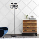 Jonathan Y Orbit 10-Light 63" Modern Sputnik Metal LED Floor Lamp