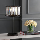 Jonathan Y Bevin 21.5" Metal/Crystal LED Table Lamp