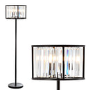 Jonathan Y Bevin 63" Metal/Crystal LED Floor Lamp