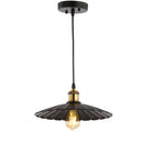 Jonathan Y Lotus 12.25" Adjustable Metal LED Pendant