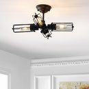 Jonathan Y Chase 20" Metal LED Flush Mount