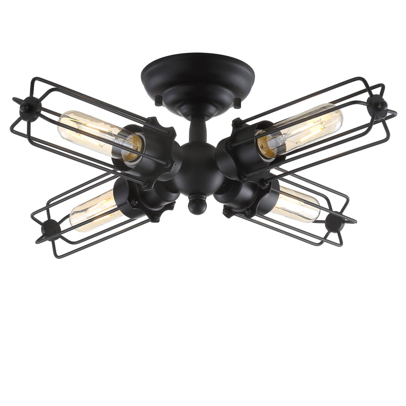 Jonathan Y Chase 20" Metal LED Flush Mount