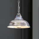 Jonathan Y Nira 9.75" Adjustable 3D Color Burst Glass/Metal Pendant
