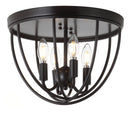 Jonathan Y Peter 13.75" Metal LED Flush Mount