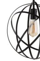 Jonathan Y Alma 13" Metal LED Flush Mount