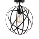 Jonathan Y Alma 13" Metal LED Flush Mount